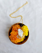 Statement Baroque Pearl Pendant Necklace