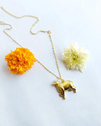 Sacred Cow Gold-Tone Pendant Necklace view 4
