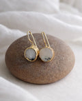 Dendritic Opal Drop Earrings