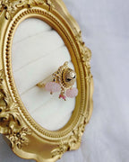Rose Quartz Heirloom 18K Gold Plated Ring
