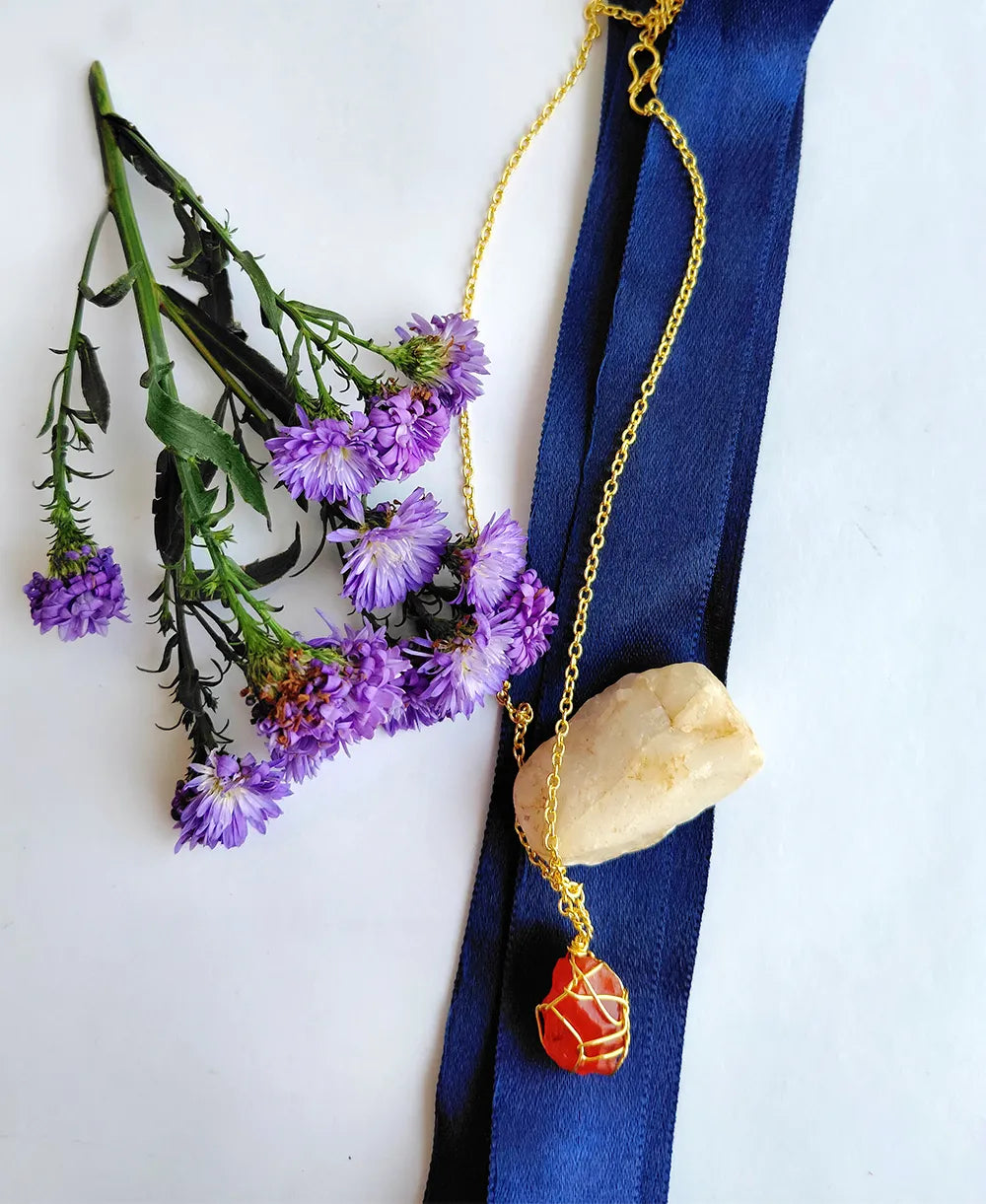 Rustfire Carnelian Necklace