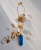 Turquoise Breeze Gold Necklace