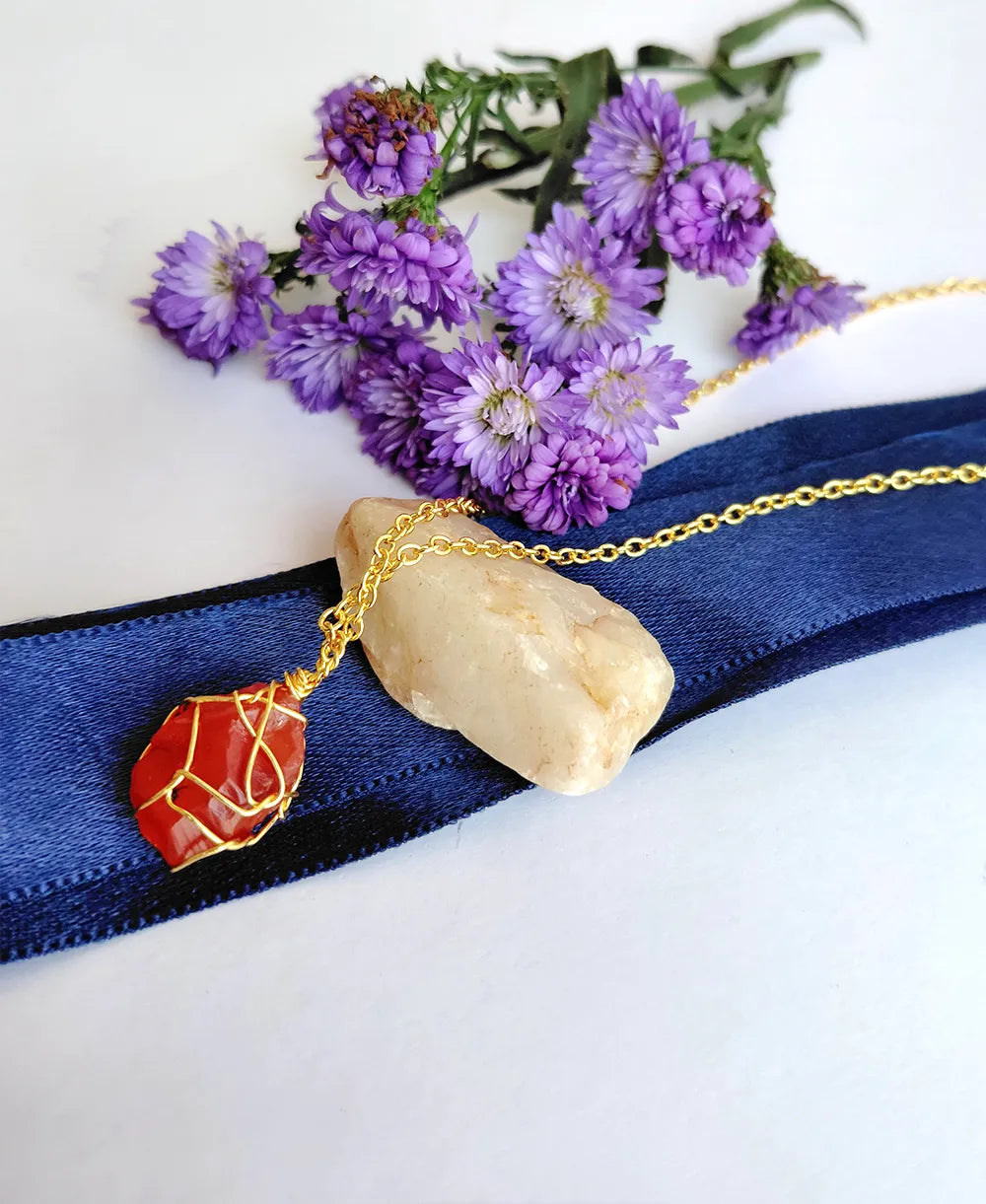 Rustfire Carnelian Necklace