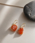 Carnelian Muse Drop Earrings
