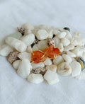 Boho Orange Carnelian Gemstone Earrings