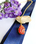 Rustfire Carnelian Necklace