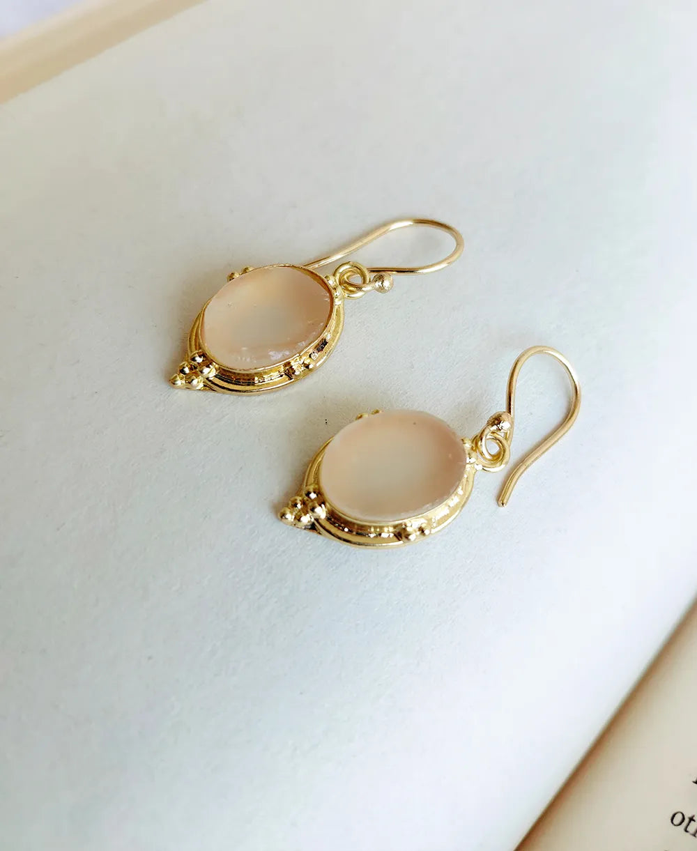 Citrine Golden Glow Drop Earrings