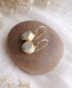 Dendritic Opal Drop Earrings