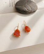 Carnelian Muse Drop Earrings