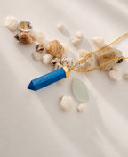 Turquoise Breeze Gold Necklace