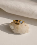 Moon Glow 18K Gold Plated Ring