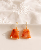 Sun Kissed Carnelian Earrings