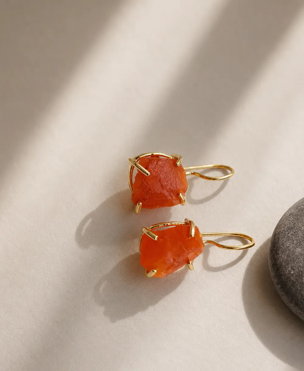 Carnelian Muse Drop Earrings