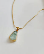 Aquamarine Serenity Necklace