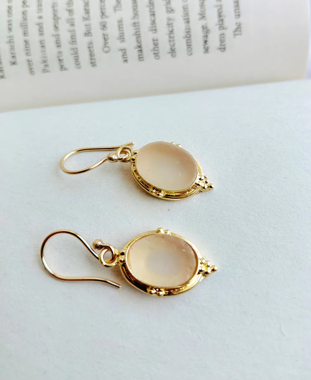 Citrine Golden Glow Drop Earrings