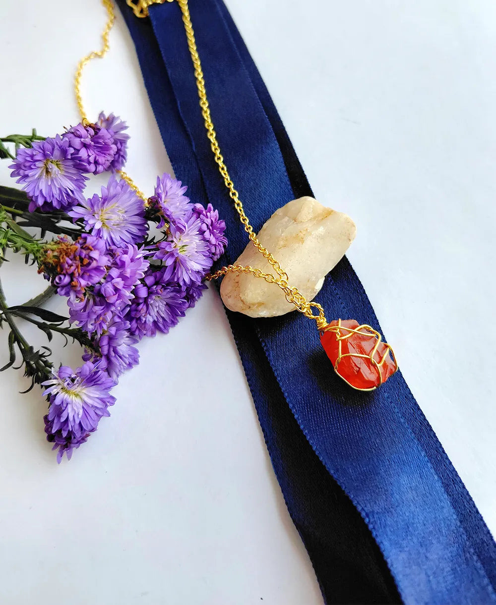 Rustfire Carnelian Necklace