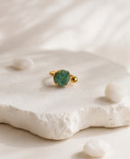 Green Aventurine Luck Stone Ring