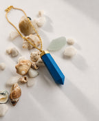 Turquoise Breeze Gold Necklace