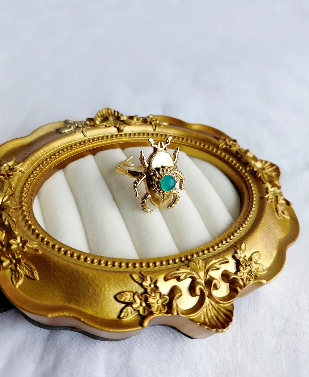 Beetle statement ring photo 3